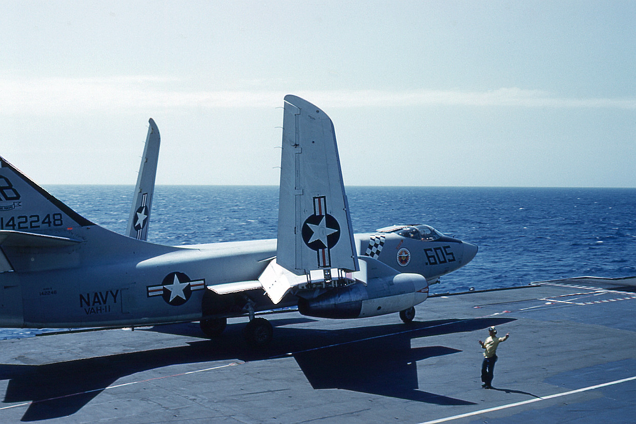 Flight Deck Launch02 (A3B Skywarrior) – USS Franklin D 